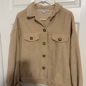 Tan Corduroy Jacket